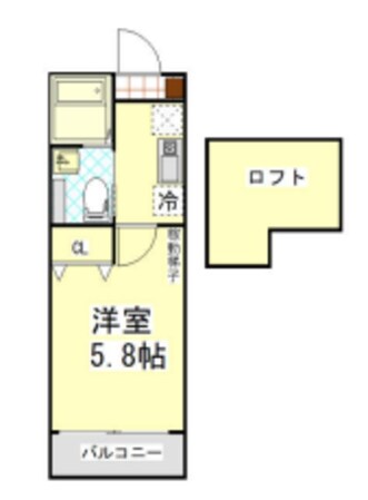 アザーレ・パッシオ読売ランド前の物件間取画像